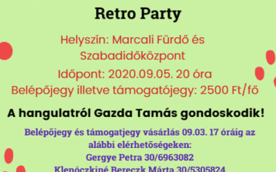 Nyárzáró Jótákonysági Batyus Retro Party