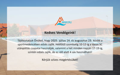 Tájékoztatás – Information